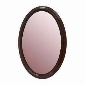 Specchio antico in mogano