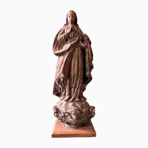 Antique Madonna Figurine