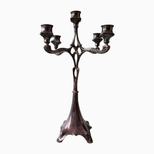 Antique Art Nouveau Candlestick, 1910