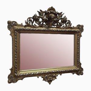 Antique Baroque Wall Mirror