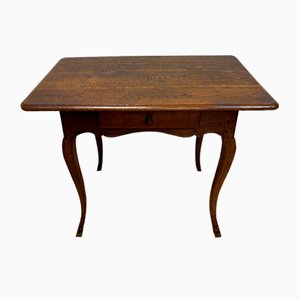 Antique Louis Quinze Side Table in Oak, 1740s