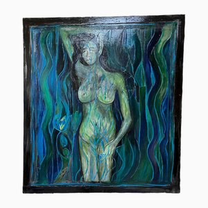 Femme Nue, Peinture, Encadrée