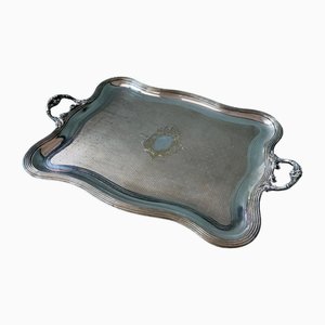 Silver-Plated Brass Tray