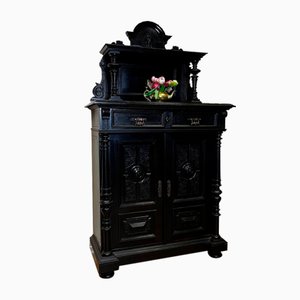 Mueble Wilhelminiano antiguo de roble, década de 1880