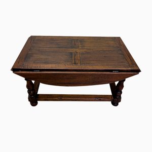 Antique Living Room Table in Oak, 1900s