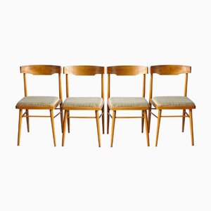Vintage Czech Dining Chairs from TON, 1960s, Set of 4