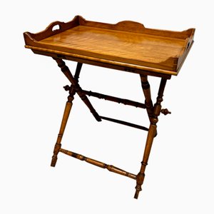 Mesa de servicio de madera de cerezo, Inglaterra, década de 1880