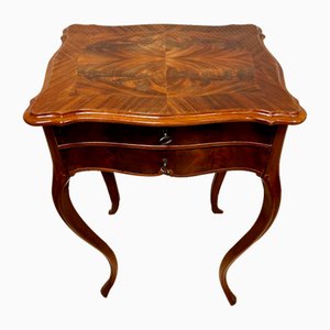 Sewing Table in Mahogany with Curly Legs, France,1870s