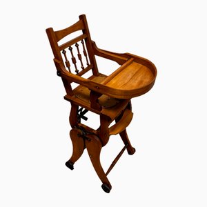 19th Century Edwardian Childrens Chair in Beech