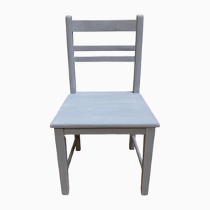 Farm Blue Childrens Chair in Softwood