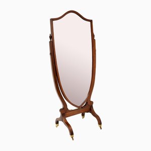 Vintage Georgian Style Cheval Mirror, 1950s