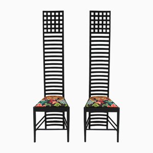 Italienische Mod 292 Stühle von Mackintosh, 1960er, 2er Set