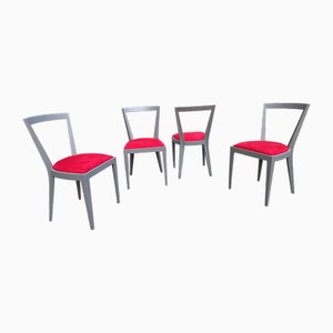 Chaises Modèle 940 par Gio Ponti, 1990s, Set de 4