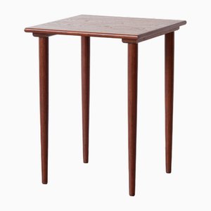 Dänischer Mid-Century Beistelltisch aus Teak, 1960er