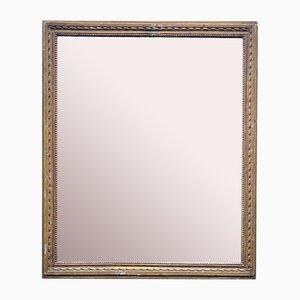 Miroir Ancien en Bois Doré