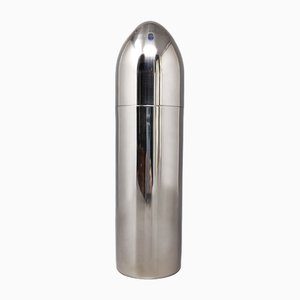 Vintage Italian Cocktail Shaker in Stainless Steel, 1960s