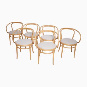 209 Armchairs from Thonet, 1986, Set of 6