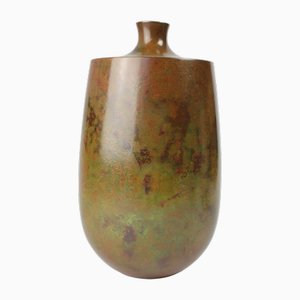 Japanische Vase aus Bronze, 1960er
