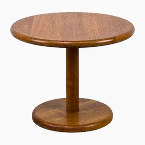 Runder Vintage Teak Beistelltisch von Dyrlund, 1970er