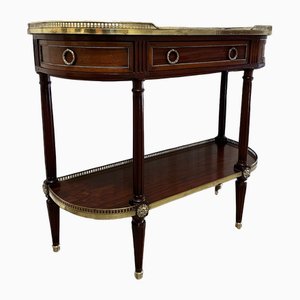 Louis XVI Mahogany Console, 1930s