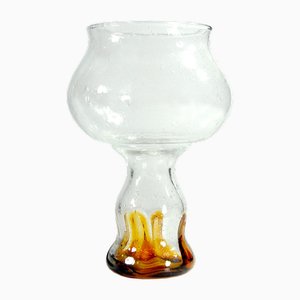 Vintage Bubble Glass Vase from Joska, 1970s