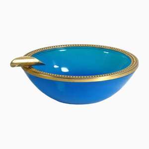 Posacenere piccolo in vetro di V. Nason per Opaline De Venise, Italia, anni '50