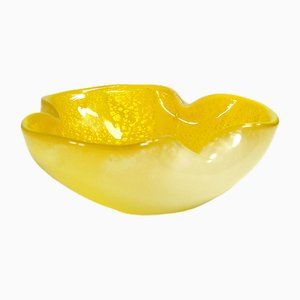 Italian Glass Bowl attributed to Seguso, 1970s