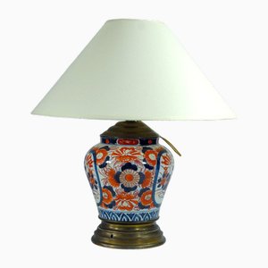 Porcelain Imari Table Lamp, 19th Century