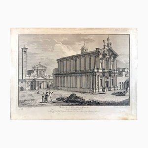 Domenico Aspari, San Paolo Delle Nuns Milan, 1788, Etching