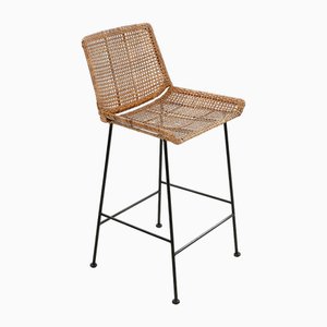 Wicker High Chair or Stool