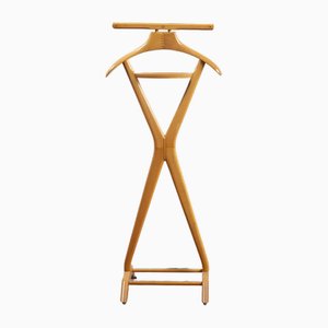 Light Wood Clothes Rack by Reguitti Brothers