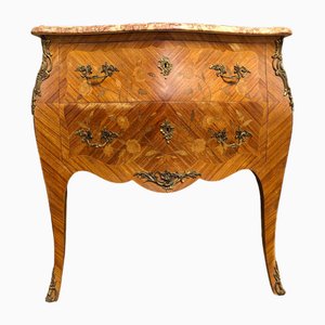 Commode Rose en Marqueterie de Bois