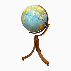 Glowing Globe Map World