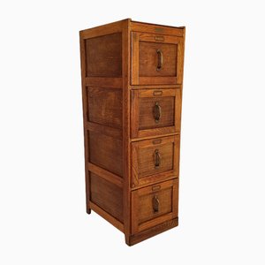 Filling Cabinet in Oak Wood from Tiele & Schouten Leiden