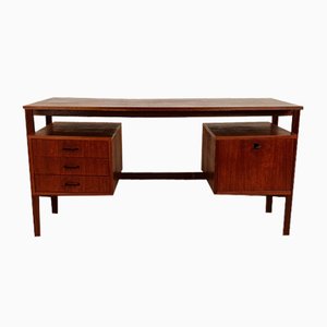Vintage Brown Wood Desk