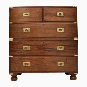 Antique Military Campaign Chest of Drawers, 1920