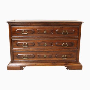 Antique Italian Cantarano Chest of Drawers in Walnut