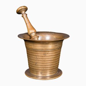 Antique English Mortar and Pestle, 1850