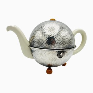 Teapot in Ball Shape from WMF, 1930s