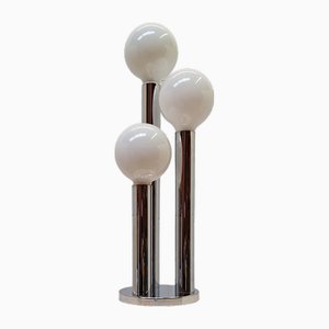 Lampe de Bureau Space Age Mid-Century en Chrome