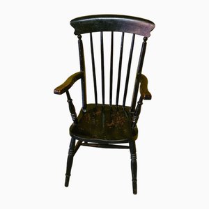 Fauteuil Windsor Antique, Angleterre, 1800s