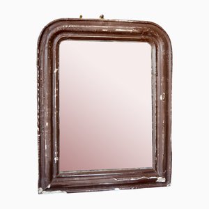 Large Patinated Mirror, 1890s