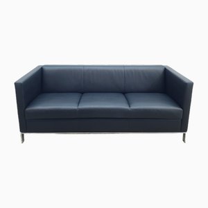Modell 501 3-Sitzer Sofa aus Leder von Norman Foster für Walter Knoll / Wilhelm Knoll