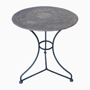 French Bistro Garden Table, 1930s