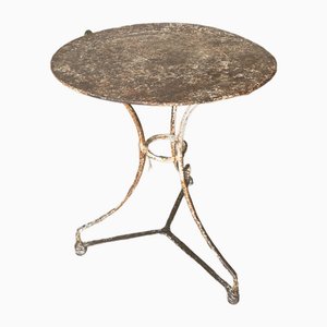 French Bistro Garden Table, 1930s