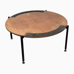 Table Basse Sculpturale par Silvio Cavatorta, 1960s