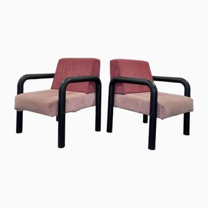 Set of Vintage Armchairs, 1980