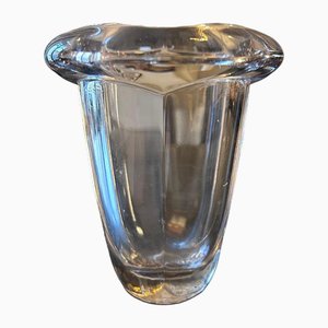 Glass Vase attributed to Jean Daum, 1950s
