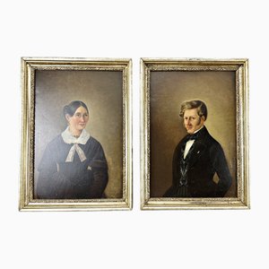 German Portraits, 1850, Set of 2