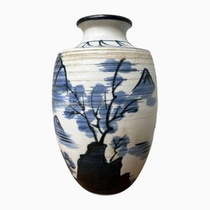 Vaso Ikebana in ceramica, anni '50